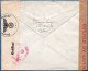 British India Simla 4 May 1940 To The Hague Netherlands Franked 1937 2 + 3½ A + 1 R, Double Censorship - WW2