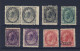 8x Canada Victoria ML & Num. Stamps 2x74-60-67-68-76-69-87 Guide Value= $155.00 - Nuevos