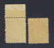 2x Canada Victoria Numeral MNH Stamps; #74-1/2c F/VF #78-3c Fine. GV = $100.00+ - Nuovi
