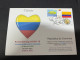 6-3-2024 (2 Y 12) COVID-19 4th Anniversary - Colombia - 6 March 2024 (with Colombia UN Flag Stamp) - Malattie