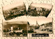 73962532 Zschopau Panorama Oberschule Schloss Wildeck Markt - Zschopau