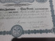 SHARE 1889 ARGENTINA SANTA FE FERROCARRIL OESTE SANTAFECITO TRAIN RAILWAYS 1000 PESOS RARE SHARE - Bahnwesen & Tramways