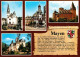 73197727 Mayen St. Clemenskirche Rathaus Genovevaburg Mayen - Mayen