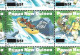 Papua New Guinea PNG 1995 Tourism 65T Variety Missing Value In Imprint Block 20 FU , Compliance Cancels - Papua New Guinea