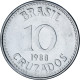 Brésil, 10 Cruzados, 1988 - Brazil