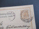 1899 Österreich / Tschechien Ganzsache Stempel K2 Neuhaus In Böhmen Jindrichov Hradec Abs. Stempel Brüder Pokorny - Postcards