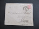 1891 Österreich / Tschechien GA Umschlag 5 Kreuzer Stempel K1 Marienbad Nach Glogau Preussisch Schlesien Gesendet - Postkarten