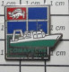 718B Pin's Pins / Rare Et De Belle Qualité /  BATEAUX : COMAPECHE CHALUTIER ST MALO - Barcos