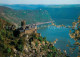 73183004 St Goarshausen Panorama Rheintal Burg Katz Und Loreley Baumbluete St Go - Loreley