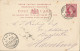 TRINIDAD & TOBAGO - ONE PENNY POSTAL STATIONERY POST CARD "VICTORIA" SENT FROM PORT OF SPAIN TO GERMANY - 1894 - Trinidad & Tobago (...-1961)