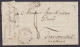 L. Acheminée Datée 20 Cotobre 1810 De PRAGUE Pour FRANCOMONT Près De Verviers - Càd FRANCFORT /20 DEC & "griffe "ALLEMAG - 1815-1830 (Dutch Period)