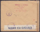 Grèce - L. Affr. 250Dr Càpt ATHENES /27.VI.1943 Pour ASCHAFFENBURG A.M. - Bandes Et Cachets Censure Militaire Italienne  - Lettres & Documents