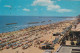 Cartolina Porto San Giorgio ( Fermo ) Spiaggia - Fermo