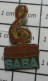 2917 Pin's Pins / Beau Et Rare / THEME : MUSIQUE / CLE DE SOL SERPENT PANIER OSIER SABA - Musique