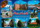 73180736 Aurich Ostfriesland Innenstadt Fussgaengerzone Schloss Pferdeskulpturen - Aurich