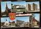 Lingen (Ems) Mehrbild-AK Mit Hallenbad, Wohnblocks, Rathaus Uvm. 1972 - Lingen