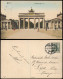 Ansichtskarte Mitte-Berlin Brandenburger Tor 1908 - Brandenburger Tor