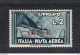 R.S.I. :  1944  P.A. ESPRESSO  -  £. 2  ARDESIA  T.L. -  SASS. 125 - Ongebruikt