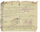 Bon De Déplacement - 1935, Cachet & Griffe "Ecole Application Infanterie & Chars De Combat, Versailles" Tampon P.L.M - Europe