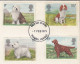 Great Britain GB 1979 QEII / Norwich Norfolk ⁕ British DOGS Mi.781-784 ⁕ FDC Cover Traveled - 1971-80 Ediciones Decimal