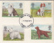 Great Britain GB 1979 QEII / Norwich Norfolk ⁕ British DOGS Mi.781-784 ⁕ FDC Cover Traveled - 1971-1980 Em. Décimales