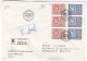 Norvège - Lettre Recom De 1972 - Oblit Oslo - Timbres Sur Timbres - - Lettres & Documents