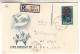 Israël - Lettre Recom De 1953 - Oblit Haifa - Fleurs - - Briefe U. Dokumente