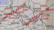 CARTE TOPOGRAPHIQUE Allemande-GUERRE 14-18-1 WK-Cimetières-Voies Ferrees-Lignes FELDBAHN-FRANCE NORD-EST - Cimetières Militaires