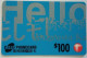 Hongkong $100 Prepaid - Hello ( Exp. Date 30/6/97 ) - Hong Kong