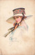 ILLUSTRATEUR - Laws Ludyon - Jeune Femme - Carte Postale Ancienne - Andere & Zonder Classificatie