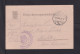 1915 - Feldpoststempel "K.u.k. ... Reinigungskolonne"  - Feldpostkarte - Malattie