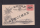 1 P. Bild-Ganzsache "Palmen In Tonga" - SPECIMEN - Tonga (...-1970)