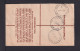 1957 - Einschreib-Ganzsache Mit Zufrankatur Als Luftpost-Einschreiben Ab BURNIE (Tasmanien) Nach München - Briefe U. Dokumente