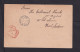 1893 - 1 1/2 P. Ganzsache Ab St. Lucia Nach London, Dann Nachgesandt - Ste Lucie (...-1978)