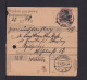 1920 - 40 Pf. Germania Auf Postanweisung Ab Pruscze Nach Bydgoszcz - Covers & Documents