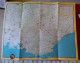 ANTIGUO FOLLETO GUÍA..CARTOGUIDE SHELL BERRE PROVENCE CÔTE D'AZUR FRANCE 11 COSTA AZUL MAPA CARTE...MAP FRANCIA... - Europa