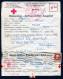 RC 27123 ALGERIE 1944 MESSAGE CROIX ROUGE POUR VAULNAVEYS LE HAUT EN ISERE - Covers & Documents