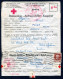 RC 27123 ALGERIE 1944 MESSAGE CROIX ROUGE POUR VAULNAVEYS LE HAUT EN ISERE - Cartas & Documentos