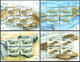 4 WWF Postzegelvelletjes Van De Warana - Sao Tomé & Principe - MNH - Andere & Zonder Classificatie