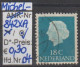 1965 - NIEDERLANDE - FM/DM "Königin Juliana" 18 C Grünl'blau  - O  Gestempelt - S. Scan (842XAo 01-04 Nl) - Usati