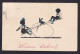 Sretan Uskrs (Happy Easter) / Postcard Circulated, 2 Scans - Scherenschnitt - Silhouette