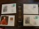 Delcampe - Lot Pochettes,et Classeur  Contenant ,,CP,documents,1ers Jours ,signatures Neufs,oblitérés,,prix Dérisoire - Lots & Kiloware (mixtures) - Max. 999 Stamps