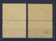 4x Canada 1908 Quebec MNH Stamps; 2x Pairs #96-1/2c #97-1c Guide Value = $40.00 - Unused Stamps