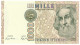 1000 LIRE MARCO POLO LETTERA E 18/01/1988 FDS - Andere & Zonder Classificatie