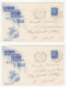 1950 COMPLETE Set Of 8  EACH DAY Of PHILATELIC EXHIBITION International Stamp Exbn London GB To USA Gvi Stamps - Expositions Philatéliques