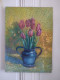 Fernand PROUST (XXème) Huile Sur Toile Nature Morte Au Fleurs "Tulipes" 1992 - Oils