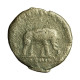 Roman Coin Antoninus Pius AS AE25mm Head / Elephant 04229 - Les Antonins (96 à 192)