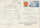 France 1956 Centenaire Du Chemin De Fer Limoges Sur CPA Gare - Commemorative Postmarks