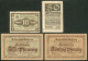 Vorderstadt Güstrow 25+50 Pfennig 30. Juni 1919 + 2 Weitere Scheine Dömitz, Stavenhagen - Collections