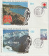 France 1981 Tour De France Lot De 7 Souvenirs, Différentes étapes - Commemorative Postmarks